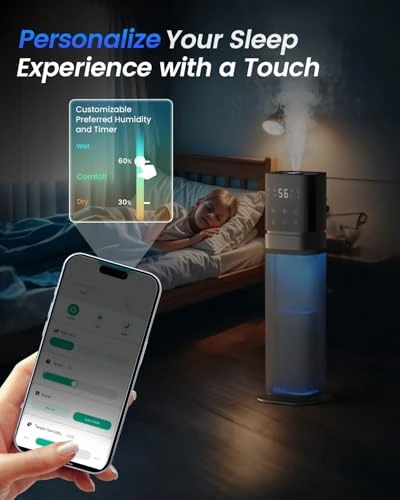 Smart Humidifier with Large Room Coverage — Air Moisturizers, AILINKE