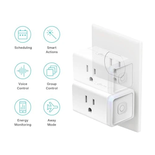 Smart Plug Mini with Energy Monitoring — Smart Home Modules, Kasa Smart