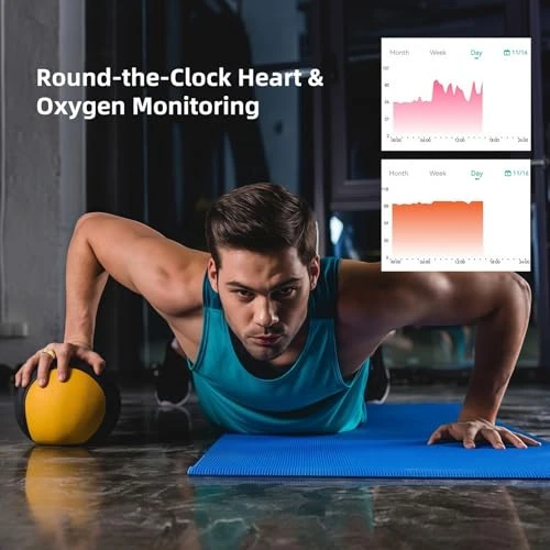 Smart Ring Fitness Tracker — Wearable Accessories, MZJ