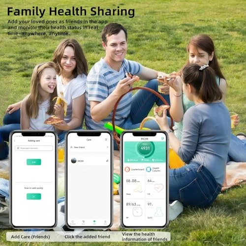 Smart Ring Fitness Tracker — Wearable Accessories, MZJ