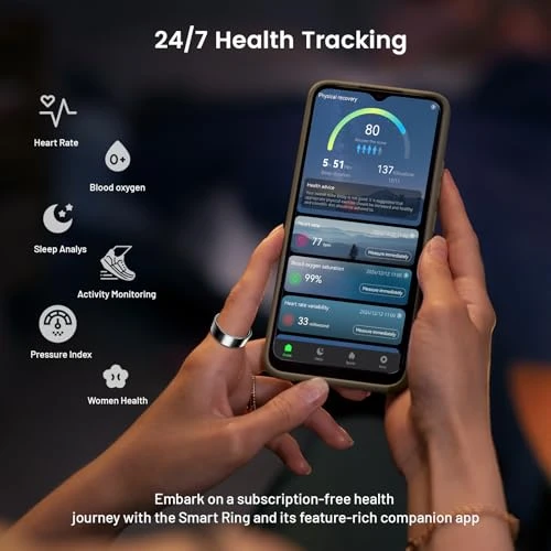 Smart Ring Health Tracker — Smart Ring, Mirlray