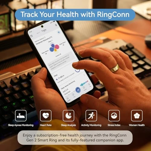 Smart Ring with Sleep Apnea Monitoring — Smart Rings, Guangdong Jiu Zhi Technology Co., Ltd.