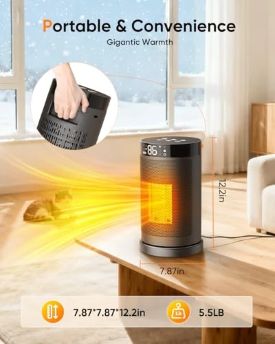 Smart Space Heater — Portable Heating Solutions, NUTROMO