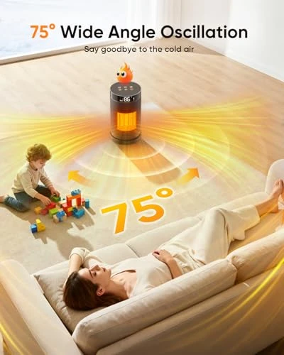 Smart Space Heater — Portable Heating Solutions, NUTROMO