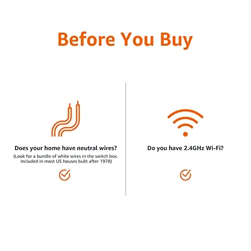 Smart Switch, Single Pole, White — Dimmer Switches, Amazon Basics