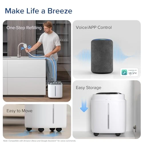 Superior Smart Evaporative Humidifier — Air Moisturizers, LEVOIT