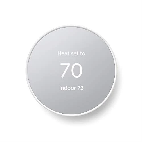 Thermostat - Smart Thermostat for Home - Programmable Wifi Thermostat - Snow (Renewed) — HVAC Controls, Google