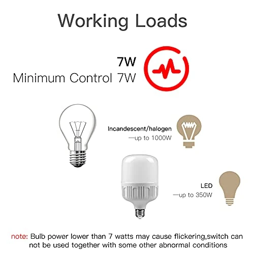 WiFi Smart Light Switch — Dimmer Switches, MOES