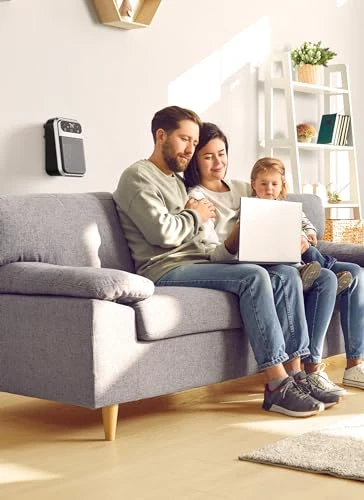 WIFI Wall Outlet Space Heater with Remote and LED Display — Portable Heating Solutions, GiveBest