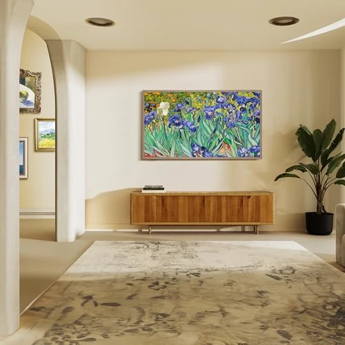 75-Inch Class QLED 4K CanvasTV with Dolby Vision HDR and Google Smart TV — Television, Hisense