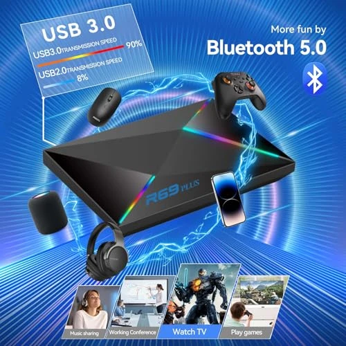 Android TV Box — Ultra HD Media Players, EASYTONE