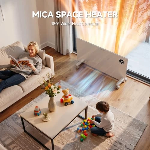 Convection Panel Space Heater with WiFi App Control — Portable Heating Solutions, Pasapair
