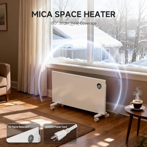 Convection Panel Space Heater with WiFi App Control — Portable Heating Solutions, Pasapair