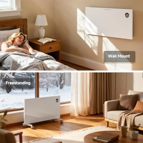 Convection Panel Space Heater with WiFi App Control — Portable Heating Solutions, Pasapair