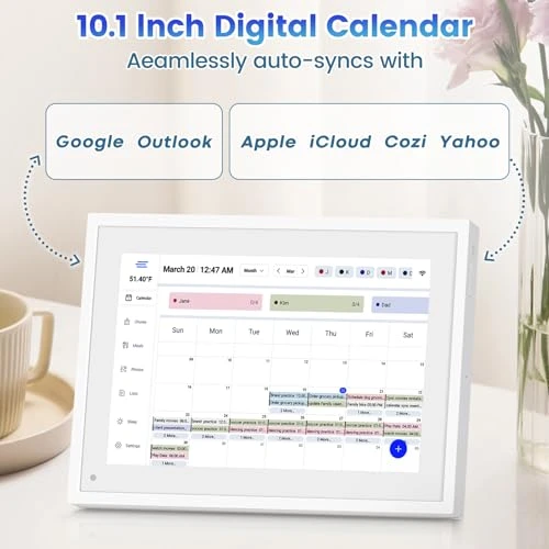 Digital Calendar with Touchscreen Display — Calendars, Ekasoco