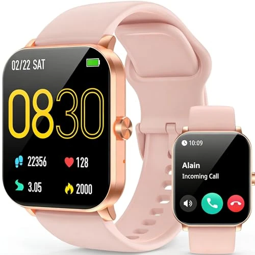 Fitness Tracker with Bluetooth Calling — Smartwatches, QONBINK