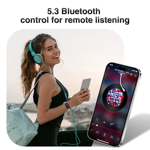 Fitness Tracker with Heart Rate, Blood Pressure, and Blood Oxygen Monitor — Smartwatches, RLQA