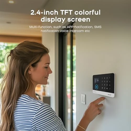 Home Security System with LCD Touch Screen — Smart Home Security, PGST