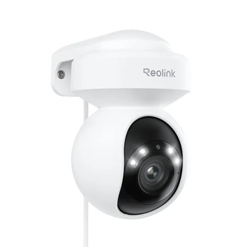 Outdoor Plug-in WiFi 6 Security Camera — Dome Surveillance Cameras, Reolink