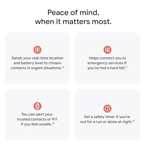 Pixel Watch 4 (45mm) - Android Smartwatch with Heart Rate and Sleep Tracking - 40-Hour Battery - Fitness Tracking -... — Smartwatches, Google