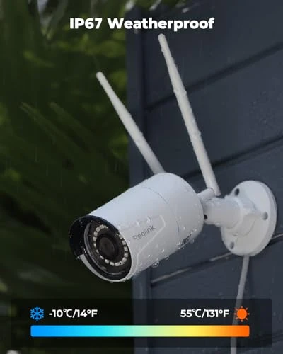 Plug-in Outdoor WiFi Security Camera — Outdoor Security Cameras, Reolink