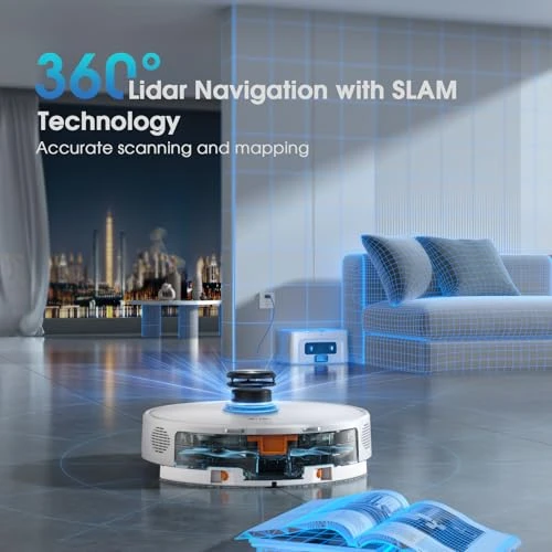 Robot Vacuum and Mop Combo — Smart Cleaning Robots, SHELIKI