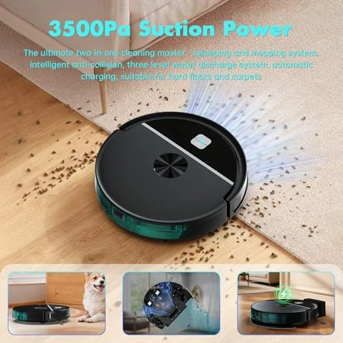 Robot Vacuum and Mop Combo — Smart Cleaning Robots, ECOHOME
