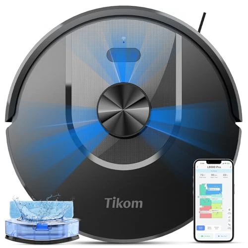 Robot Vacuum and Mop Combo — Smart Cleaning Robots, Tikom