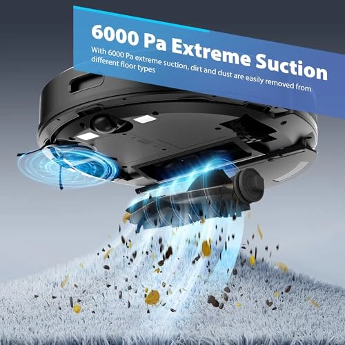 Robot Vacuum and Mop Combo — Smart Cleaning Robots, Tikom