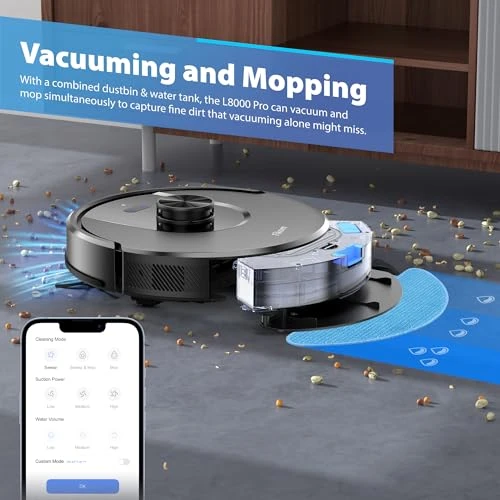 Robot Vacuum and Mop Combo — Smart Cleaning Robots, Tikom