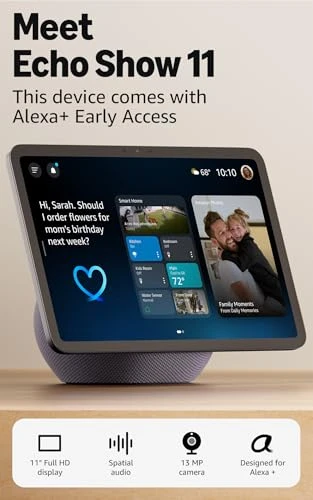Smart Display with Alexa+ — Media Players, Amazon