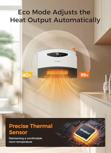 Smart Wall Heater — Portable Heating Solutions, GiveBest