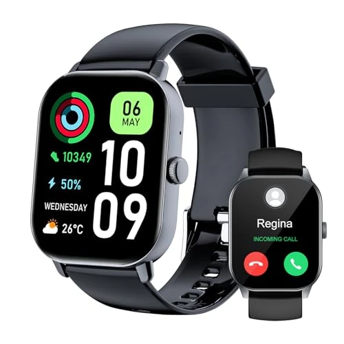 Smart Watch with Bluetooth Calling and Fitness Tracking — Smartwatches, ISKOVI