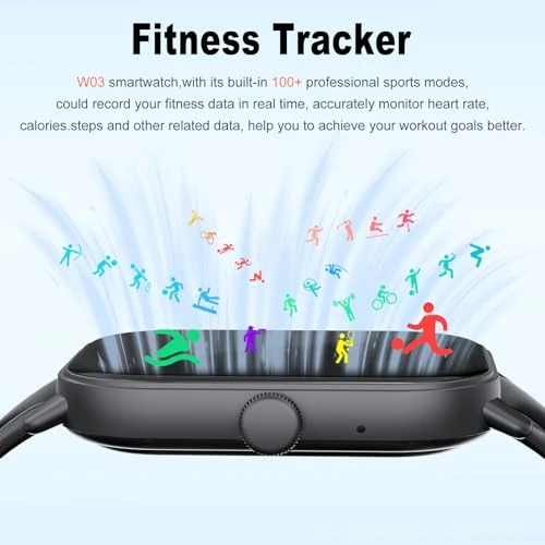 Smart Watch with Bluetooth Calling and Fitness Tracking — Smartwatches, ISKOVI