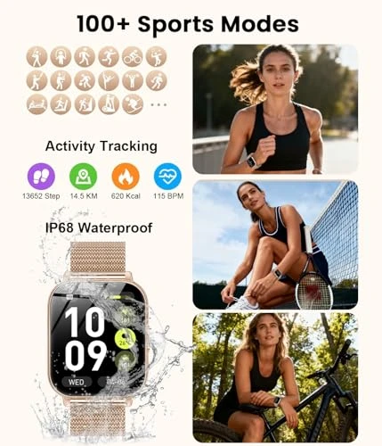 Smart Watch with Large Battery and Health Tracking — Smartwatches, Fitoncloud