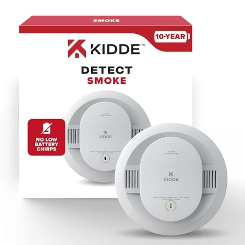 Smoke Detector with 10-Year Battery — Carbon Monoxide Detectors, Kidde