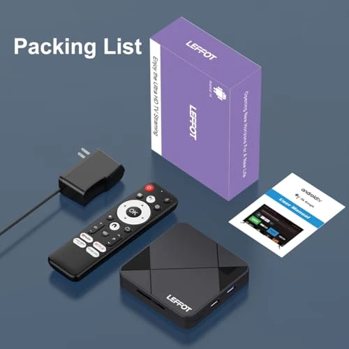 TV Box — Ultra HD Media Players, LEFFOT