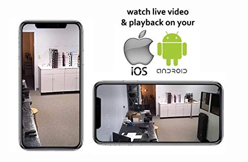 Wi-Fi Dual Camera Smoke Detector Fire Alarm Spy Camera — Covert Surveillance, Zeus CCTV