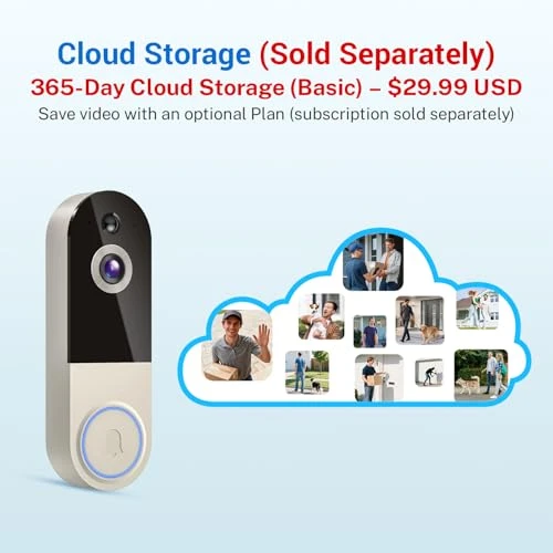 Wireless Doorbell Camera — Outdoor Security Cameras, MeshSear