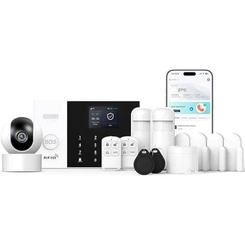 Wireless Home Alarm Camera System — Smart Home Security, LWOHSI