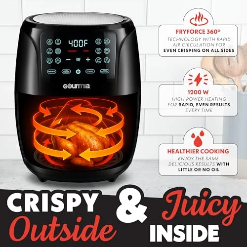 Air Fryer Oven with Digital Display — Air Fryers, Gourmia