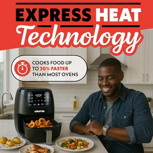 Air Fryer Oven with Digital Display — Air Fryers, Gourmia