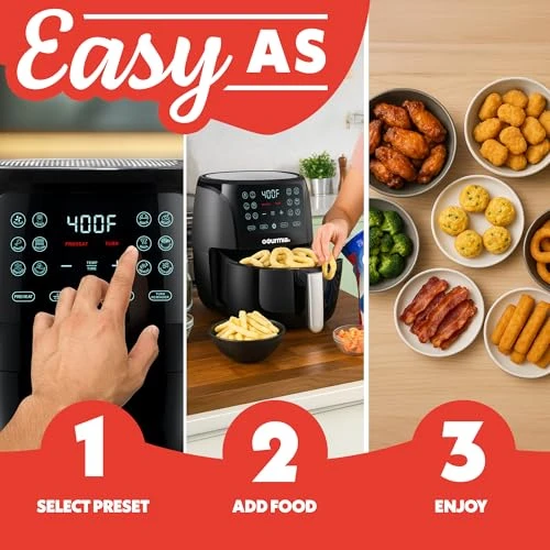 Air Fryer Oven with Digital Display — Air Fryers, Gourmia