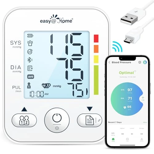 Blood Pressure Monitor with Large Cuff — Blood Pressure Monitors, Easy@Home