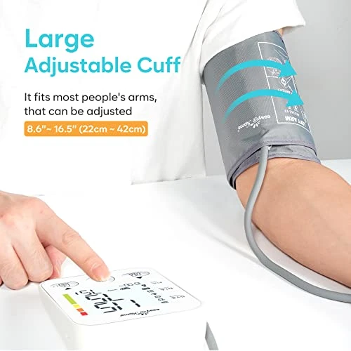 Blood Pressure Monitor with Large Cuff — Blood Pressure Monitors, Easy@Home