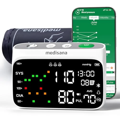 Cordless Arm Blood Pressure Monitor — Blood Pressure Monitors, Medisana