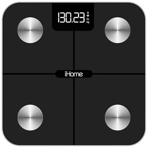 Digital WiFi Smart Scale for Body Weight — Weight Management Tools, iHome
