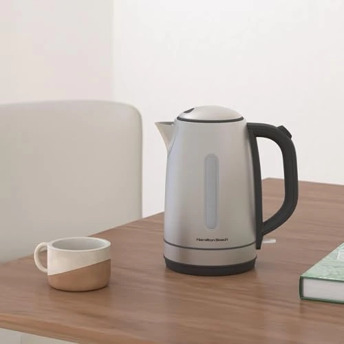Electric Tea Kettle with LED Light Ring — Electric Kettle, Hamilton Beach