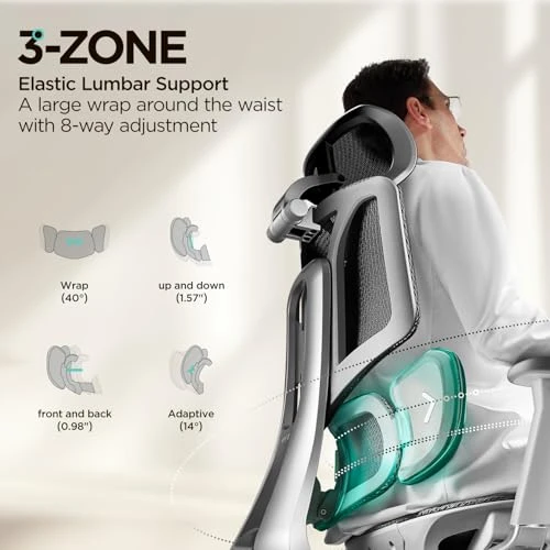 Ergonomic Office Chair — Desk Chairs, Hbada