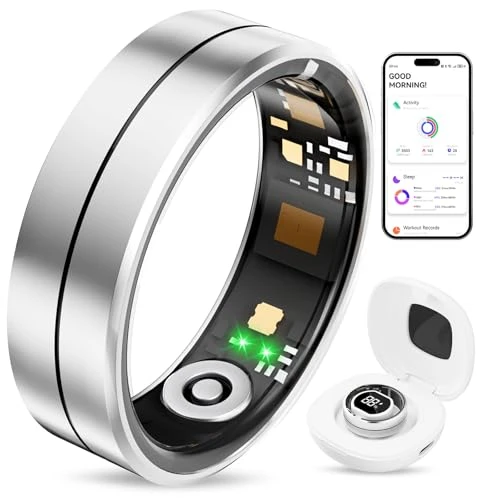 Fitness Health Tracker Ring — Smart Rings, Fvtga